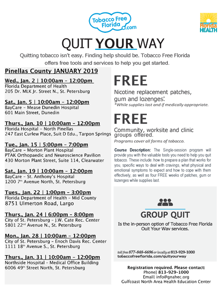 Quit your way flyer - click to open pdf version.
