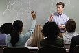 volunteers in classroom