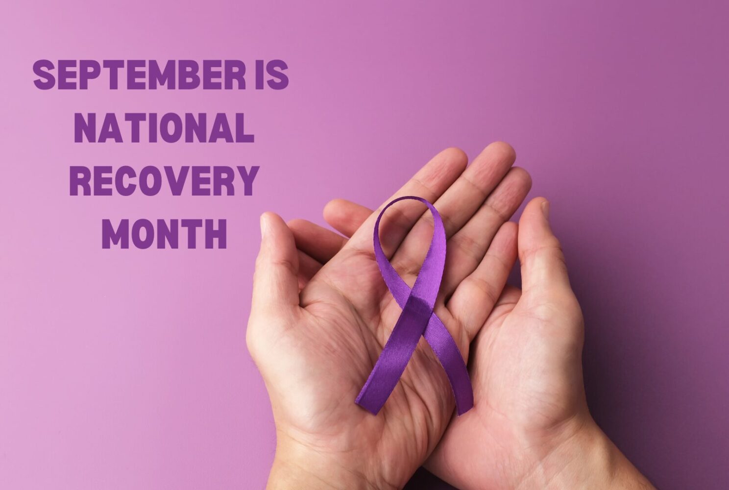 National recovery month graphic